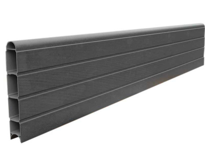 PVC Eco Fence Board 1.828m - Graphite (Grey)