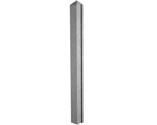 1.52m Concrete Slotted Post Inter