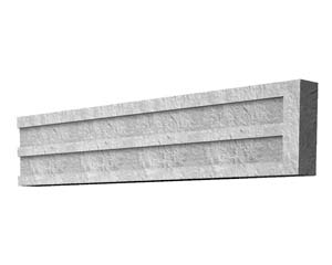 1.83m 150mm Concrete Gravel Board Recess